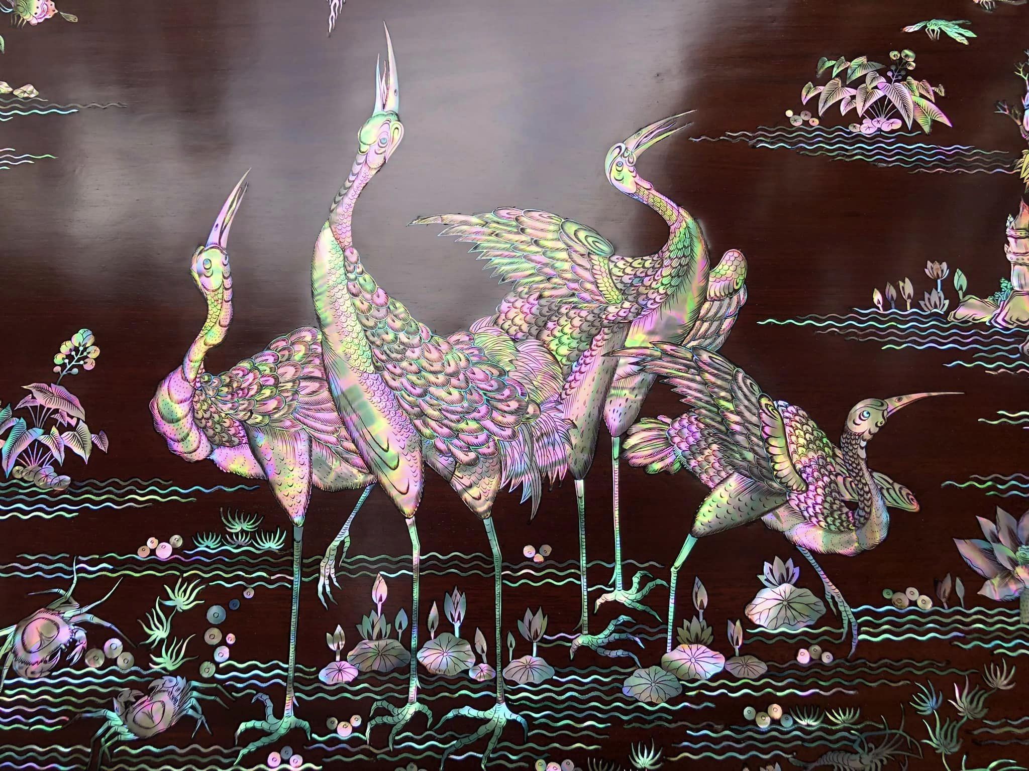 Tranh khảm trai, tranh khảm ốc